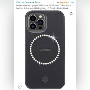 NWT. LuMee. iPhone 13 Pro Max/ iPhone 12 Pro Max. Original Lighted Case.